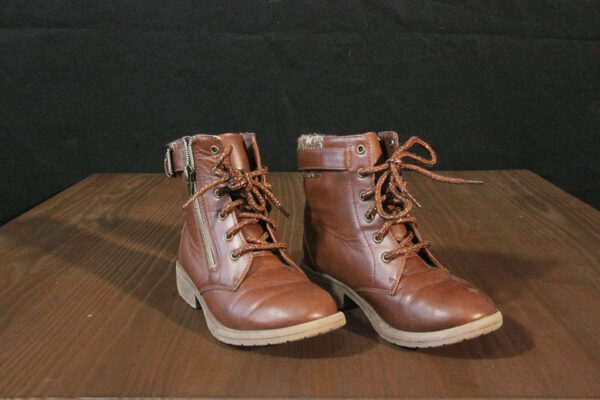 Wonder Nation Girls Childrens Boots (Size 13) - Image 3