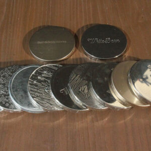 Replacement Candle Jar Lids with Rubber Gasket (Bath & Body Works / White Barn 24oz)