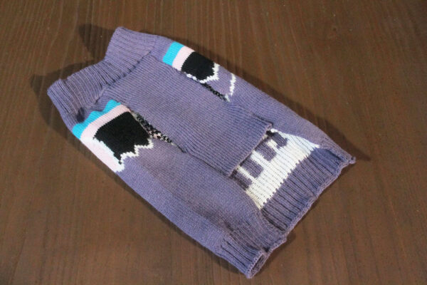 Dog Sweater (Size Medium) Canine Knit Shirt - Image 2