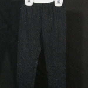 Nannette Baby Sparkly Black Glitter Tights, Size 4T