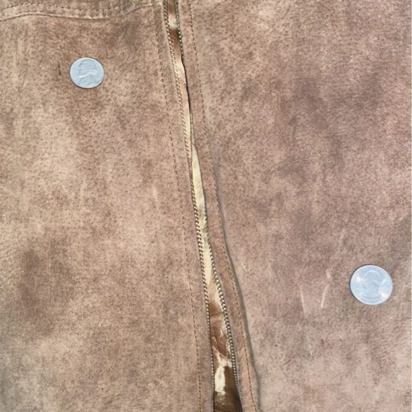 Croft & Barrow Genuine Leather Suede Bomber Jacket - Image 5