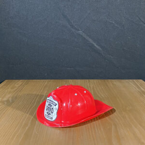 Plastic Firefighter Hat - Red