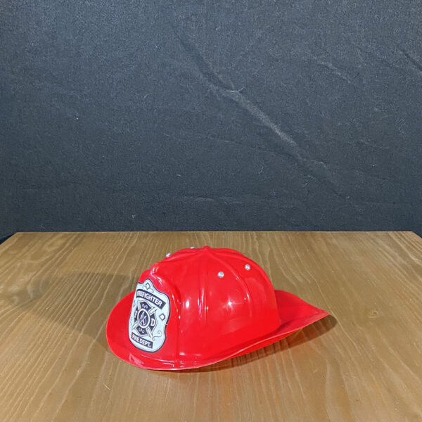 Plastic Firefighter Hat - Red